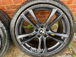 Bmw 7 Series F01 F02 F07'20' Style 303 Alloy Wheels And Tyres Oem