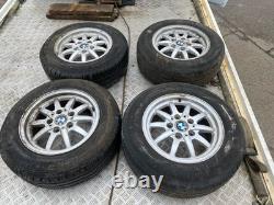 Bmw E36 15 Style 27 Alloy Wheels Drift Wheels / Winter Wheels 7j Genuine
