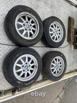 Bmw E36 15 Style 27 Alloy Wheels Drift Wheels / Winter Wheels 7j Genuine