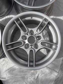 Bmw E39 Genuine 17 M Sport Style 66 Alloy Wheels Staggered 8j 9j M Tech M5 Rare