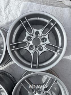 Bmw E39 Genuine 17 M Sport Style 66 Alloy Wheels Staggered 8j 9j M Tech M5 Rare