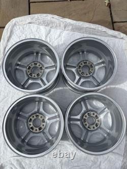 Bmw E39 Genuine 17 M Sport Style 66 Alloy Wheels Staggered 8j 9j M Tech M5 Rare