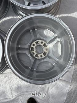 Bmw E39 Genuine 17 M Sport Style 66 Alloy Wheels Staggered 8j 9j M Tech M5 Rare