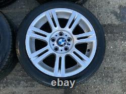 Bmw E90 M Sport Set Of Staggered 17 Style 194 Alloy Wheels 1&3 Series