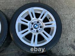 Bmw E90 M Sport Set Of Staggered 17 Style 194 Alloy Wheels 1&3 Series