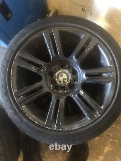 Bmw E90 M Sport Set Of Staggered 17 Style 194 Alloy Wheels 1&3 Series