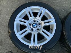 Bmw E90 M Sport Set Of Staggered 17 Style 194 Alloy Wheels 1&3 Series