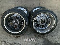 Bmw E90 M Sport Set Of Staggered 17 Style 194 Alloy Wheels 1&3 Series
