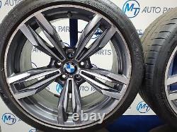 Bmw Genuine Oem 433 Style Alloy Wheels & Tyres Set 2284450 2284451 M5 M6