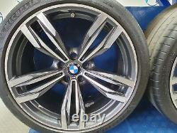 Bmw Genuine Oem 433 Style Alloy Wheels & Tyres Set 2284450 2284451 M5 M6