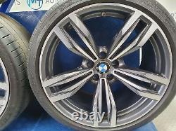 Bmw Genuine Oem 433 Style Alloy Wheels & Tyres Set 2284450 2284451 M5 M6