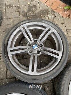 Bmw M Sport 18 M6 Style Alloy Wheels With Tyres 1 3 5 Series