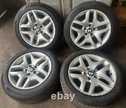 Bmw X3 E83 / Genuine 18 M Sport 192 Style Alloy Wheels Set 3415615 3415614