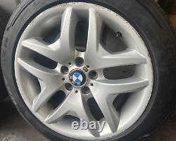 Bmw X3 E83 / Genuine 18 M Sport 192 Style Alloy Wheels Set 3415615 3415614
