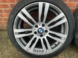 Bmw X5 X6 E70 E71 M Sport Style 333m'20' Staggered Alloy Wheels With Tyres Oem