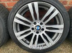 Bmw X5 X6 E70 E71 M Sport Style 333m'20' Staggered Alloy Wheels With Tyres Oem