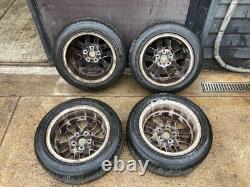 Bmw e90 e9x 16 inch alloy wheels with good tyres style 156 205/55/16 2005-2013