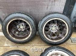 Bmw e90 e9x 16 inch alloy wheels with good tyres style 156 205/55/16 2005-2013