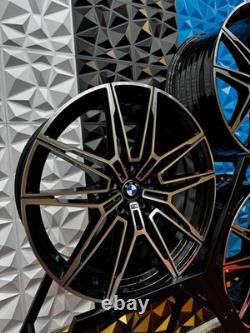 Brand New 18 Bmw Style 930m Alloy Wheels 5x112 G Series 3,4,5 Series