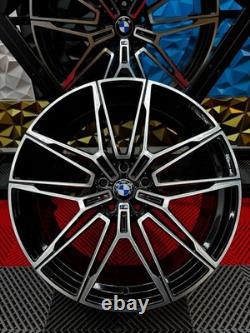 Brand New 18 Bmw Style 930m Alloy Wheels 5x112 G Series 3,4,5 Series