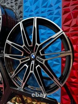 Brand New 18 Bmw Style 930m Alloy Wheels 5x112 G Series 3,4,5 Series