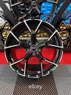 Brand New 19 Audi Rs3 S3 S4 A3 A4 Style Alloy Wheels 5x112