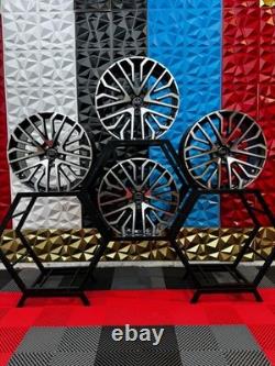 Brand New 19 Audi Rs Style Alloy Wheels 5x112 Fits A3-a4-a5-a6-a7-a8