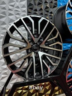 Brand New 19 Audi Rs Style Alloy Wheels 5x112 Fits A3-a4-a5-a6-a7-a8