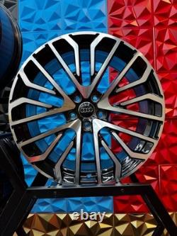 Brand New 19 Audi Rs Style Alloy Wheels 5x112 Fits A3-a4-a5-a6-a7-a8