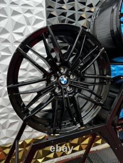 Brand New 19 Bmw 930m Style Alloy Wheels 3-4-5 Series 5x112 G Series Black