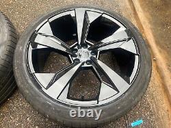 Brand New Audi Rotor Style 21 Alloy Wheels Audi Q5 5 X 112 A6 A7 A8 Rs4 Rs6