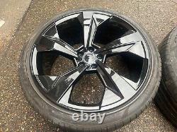 Brand New Audi Rotor Style 21 Alloy Wheels Audi Q5 5 X 112 A6 A7 A8 Rs4 Rs6