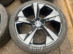 Brand New Audi Rotor Style 21 Alloy Wheels Audi Q5 5 X 112 A6 A7 A8 Rs4 Rs6