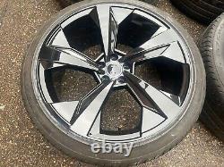 Brand New Audi Rotor Style 21 Alloy Wheels Audi Q5 5 X 112 A6 A7 A8 Rs4 Rs6