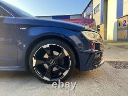 Brand New Audi Rs3 8v Rotor Style 18 5x112 Alloy Wheels X 4 Free Postage