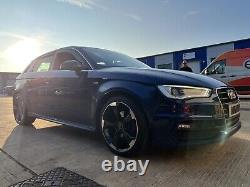 Brand New Audi Rs3 8v Rotor Style 18 5x112 Alloy Wheels X 4 Free Postage