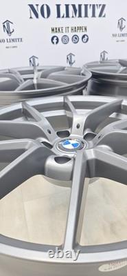 Brand New BMW 20 763M CS Style Alloy Wheels Staggered Set 5x120 Matt Grey