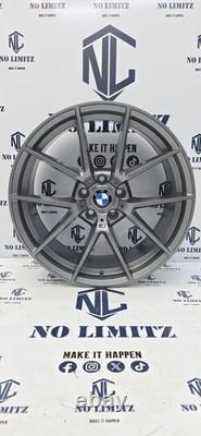 Brand New BMW 20 763M CS Style Alloy Wheels Staggered Set 5x120 Matt Grey