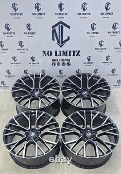 Brand New BMW 22 809M Style Alloy Wheels X5 / X6 F15 F16 5x120 Diamond Cut