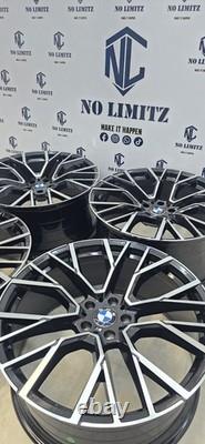 Brand New BMW 22 809M Style Alloy Wheels X5 / X6 F15 F16 5x120 Diamond Cut