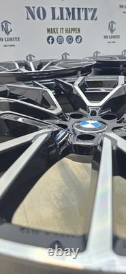Brand New BMW 22 809M Style Alloy Wheels X5 / X6 F15 F16 5x120 Diamond Cut