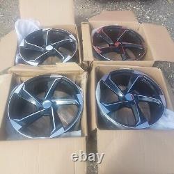 Brand New Boxed 20 Rotor Style Alloy Wheels 8.5j Et28 57.1 Audi Q3 Allroad Vw