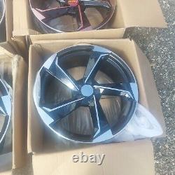 Brand New Boxed 20 Rotor Style Alloy Wheels 8.5j Et28 57.1 Audi Q3 Allroad Vw