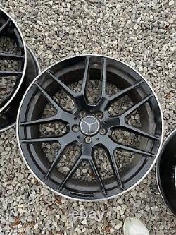 C63 Style 8.5x20 Set Of 4 Alloy Wheels Refurb Only