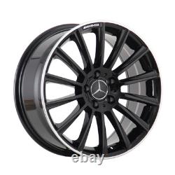 CLA W118/W118- 18 Matt Black Turbine Style Alloy Wheels 18+