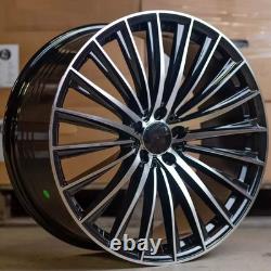 C Class E Class CLK SLK x4 18 Mercedes Turbine 1181 Style Alloy Wheels Et35 8J