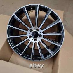 C Class E Class CLK SLK x4 18 Mercedes Turbine Style Alloy Wheels Et35 8J