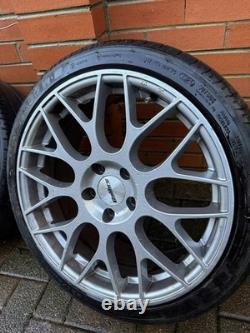 Calibre Alloy Wheels with Tyres 18 BBS Style