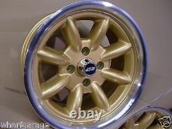 Capri Cortina Escort 8x15 Deep Dish Alloy Wheel Set Jbw Minilight Style, Ford