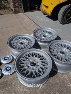 Classic BMW BBS Style 5 Staggered Alloy Wheels Genuine